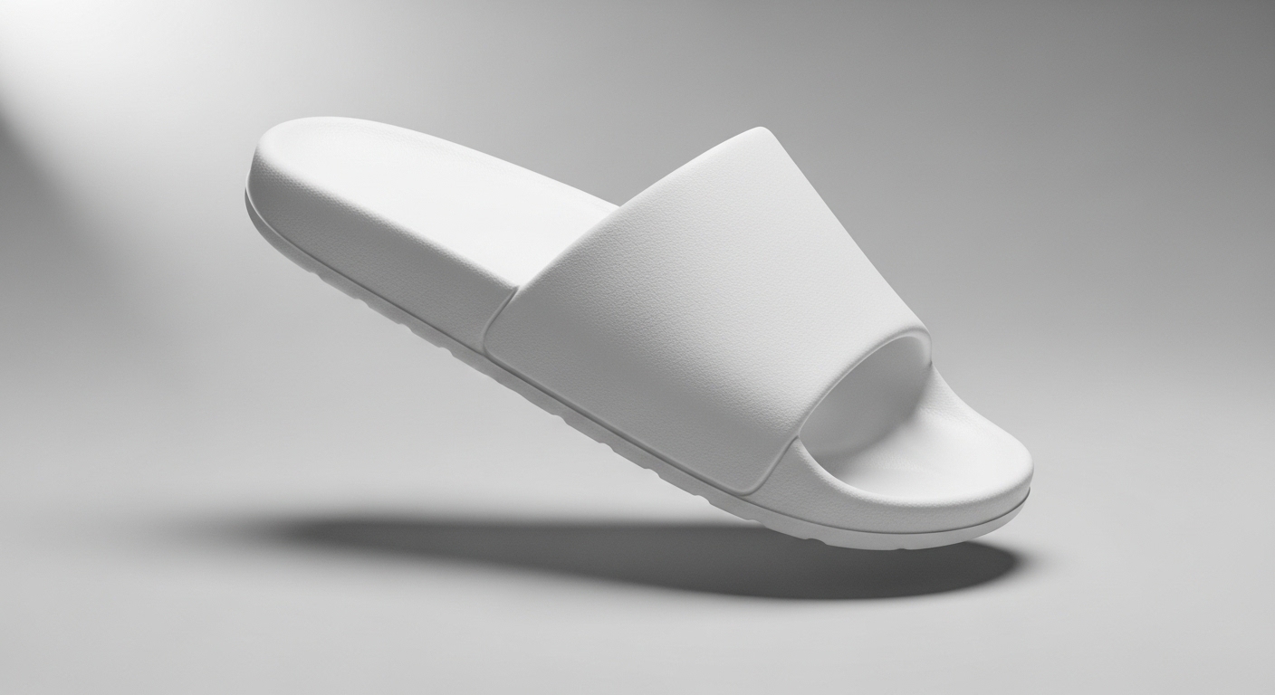 White industrial slide